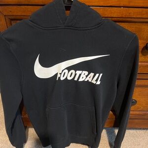 Boy’s Nike Black Football hoodie. Like new!